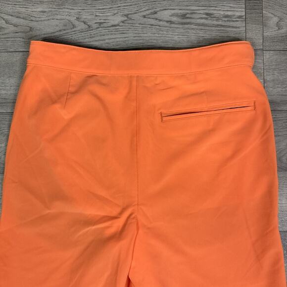 B Draddy Flat Front Stretch Lightweight Golf Shorts Orange sz S - Picture 5 of 6